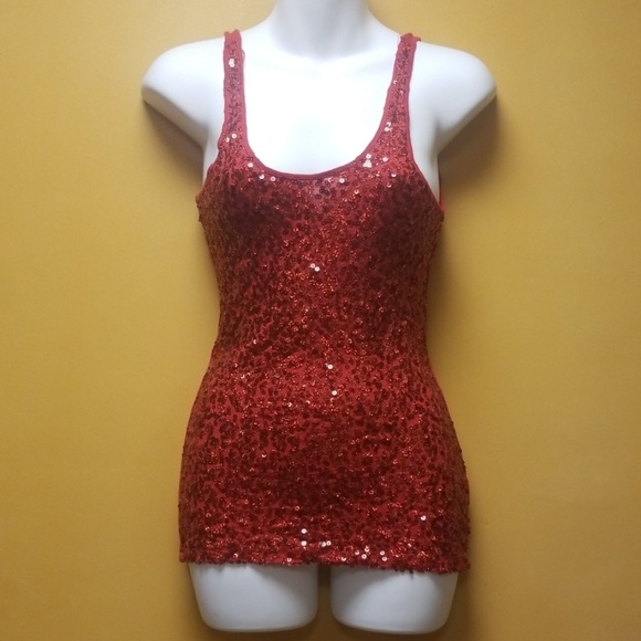 Sequin tank top - Picture 4 of 6